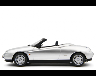 Alfa Romeo Spider 2.0 T.Spark 16V 1995 GRIGIO CHIARO MET. Laudoracing 1:18 Resinemodell (Türen, Motorhaube... nicht zu öffnen!)